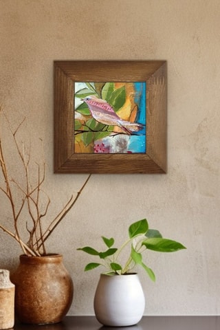 Tableau  en céramique - 15,5 x 15,5 cm