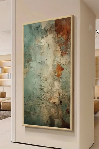 Tableau en bois massif - 120 x 50 cm