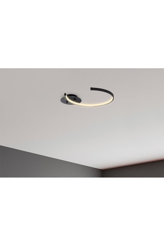 Plafón LED Moon - Negro