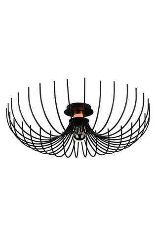 Plafón Aspendos - Negro - 100 W