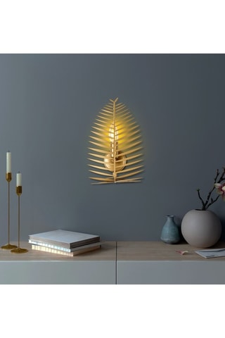 Aplique mural - Dorado - 40 W