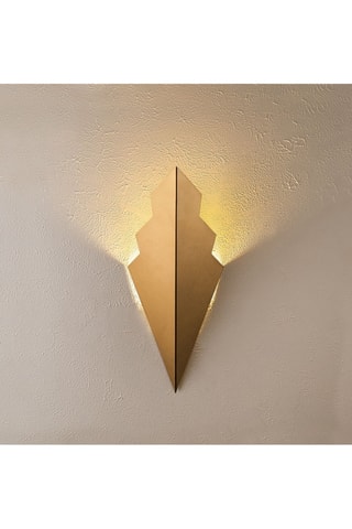 Aplique mural Arrow - Dorado - 10 W