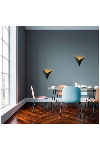 Aplique mural Bird - Negro - 10 W