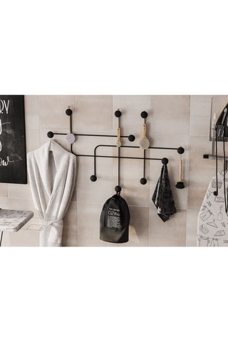 Porte-manteau mural Samara - 107 x 64 x 10 cm