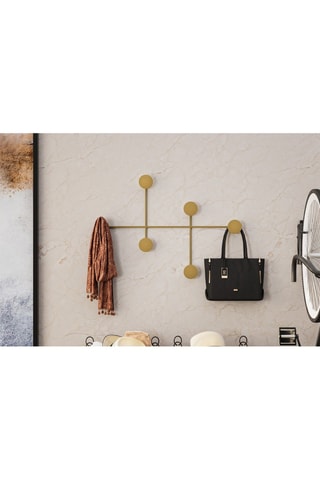 Porte manteau mural Dama-A Doré