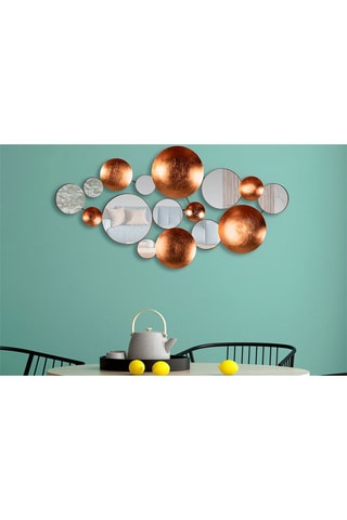 Adorno mural Lumos - 116 x 60 cm  - Cobrizo