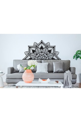 Adorno mural Berceste - 160 x 81 cm - Negro