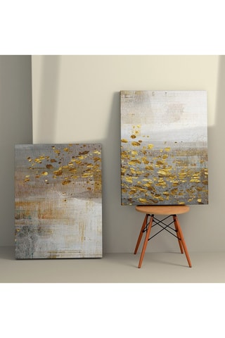 2 tableaux en bois - 50 x 70 cm