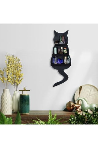 Estantería mural - 3 niveles - Negro