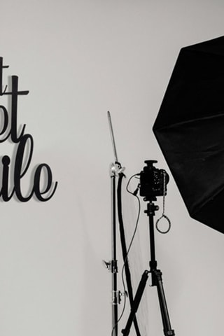 Adorno mural Dont Forget To Smile - Negro y natural