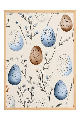 Cuadro de madera maciza - 50 x 70 cm