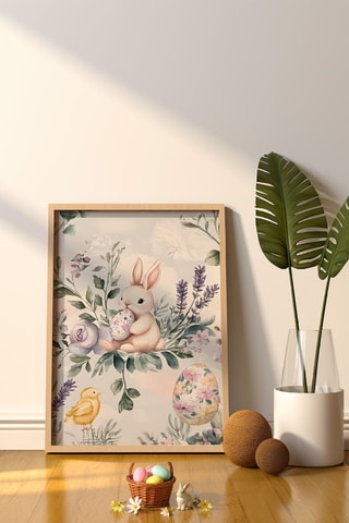 Cuadro de madera maciza - 50 x 70 cm