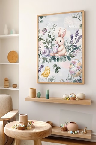 Cuadro de madera maciza - 50 x 70 cm