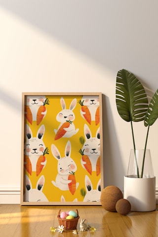 Cuadro de madera maciza - 50 x 70 cm