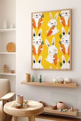 Cuadro de madera maciza - 50 x 70 cm