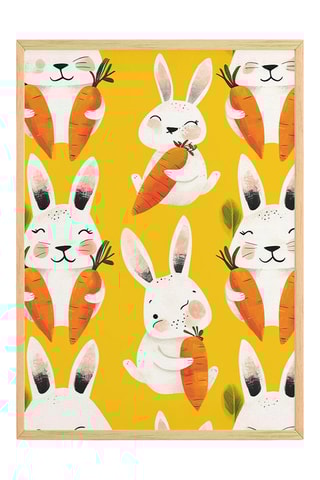 Cuadro de madera maciza - 50 x 70 cm