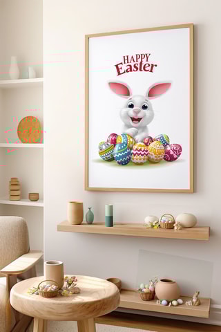 Cuadro de madera maciza - 50 x 70 cm