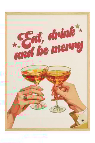 3 cuadros de madera maciza - 33 x 48 cm