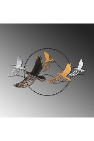 Décoration murale - Noir - 91 x 55 x 4 cm - Noir