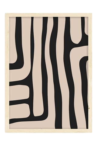 Tríptico de madera maciza - 50 x 70 cm 