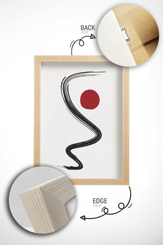 Tríptico de madera maciza - 50 x 70 cm