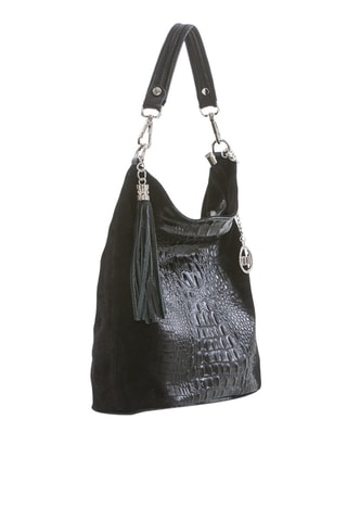 Cabas en cuir Rozzano - Noir