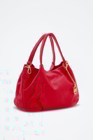 Sac à main en cuir - Rouge