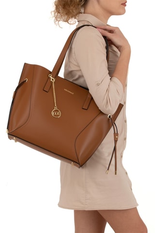 Cabas en cuir - Marron