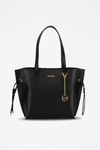 Cabas en cuir - Noir