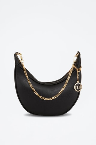 Sac porté épaule en cuir Zante - Noir