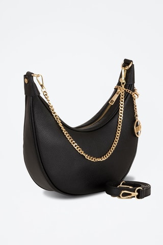 Sac porté épaule en cuir Zante - Noir