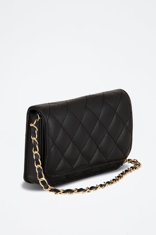 Sac bandoulière en cuir Ailanti - Noir