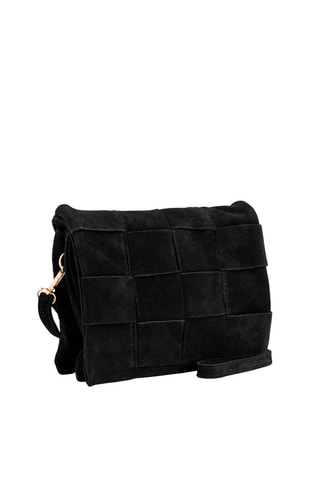 Sac bandoulière en cuir Empoli - Noir