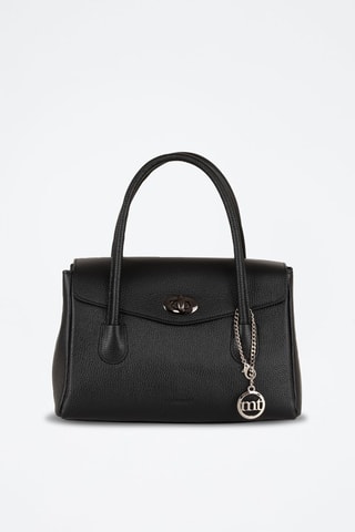 Sac à main en cuir Viserba - Noir