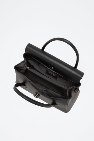 Sac à main en cuir Viserba - Noir