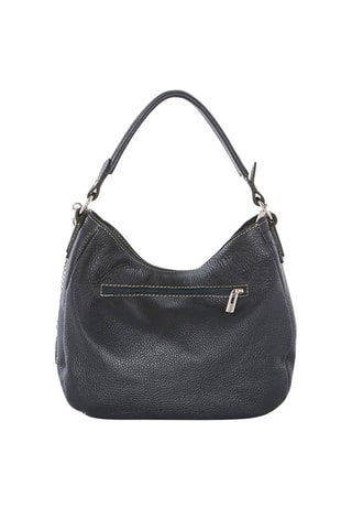 Sac porté épaule en cuir Molise - Bleu