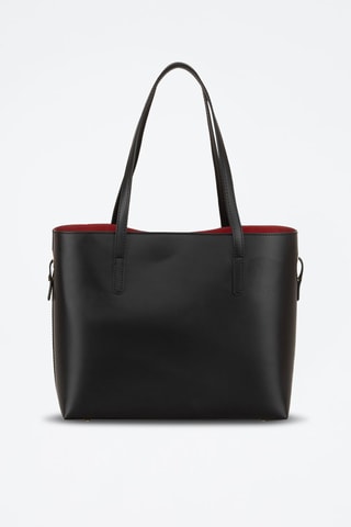 Cabas en cuir Gracchi - Noir