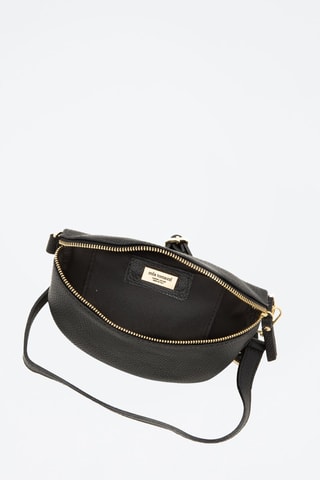 Sac bandoulière en cuir Perugino - Noir