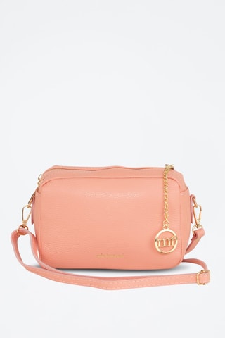 Sac bandoulière en cuir Astolfo - Rose