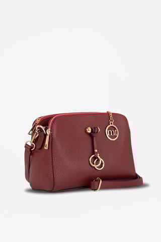 Sac bandoulière en cuir Certosa - Rouge