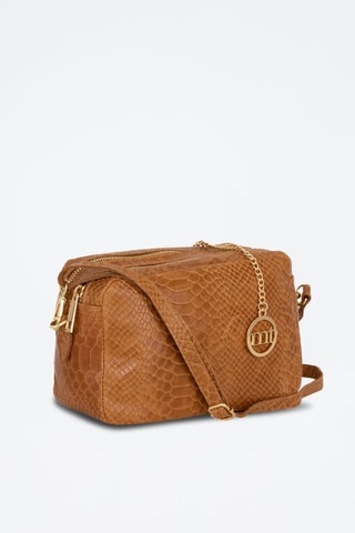 Sac bandoulière en cuir - Marron