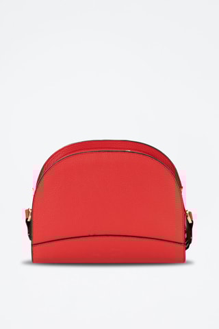 Sac bandoulière en cuir - Rouge