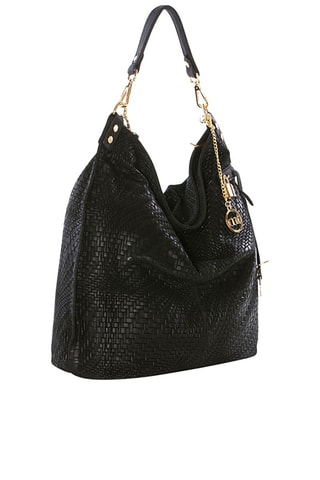 Cabas en cuir Niguarda - Noir