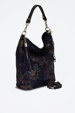 Sac à main en cuir Benaco - Noir