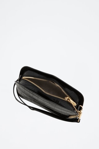 Sac bandoulière en cuir Avancinio - Noir