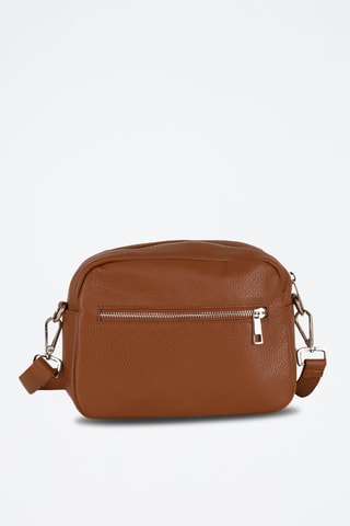 Sac bandoulière en cuir Cascina - Marron