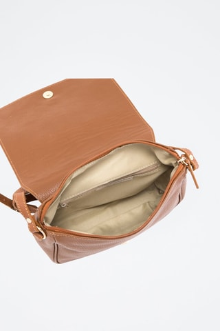 Sac bandoulière en cuir Monte Avella  - Marron