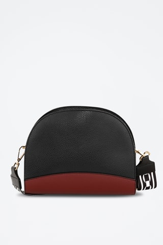 Sac bandoulière en cuir - Noir