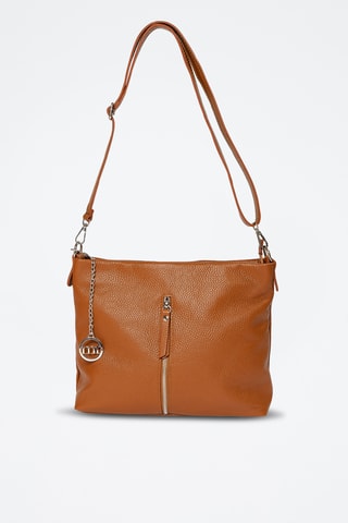 Sac bandoulière en cuir Alerami - Marron