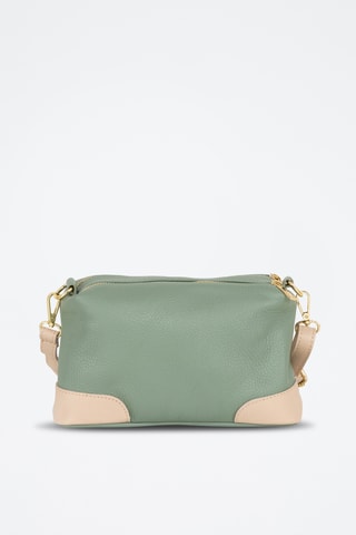 Sac bandoulière en cuir - Vert